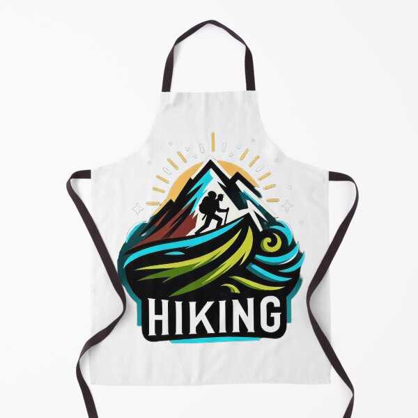 Item preview, Vibrant Trails: Hiking Logo designed and sold by ZipperDragon88.