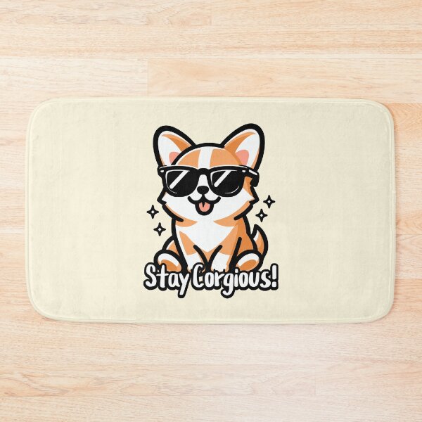 Item preview, Stay Corgious! Cute Corgi Pun designed and sold by PMCreative.