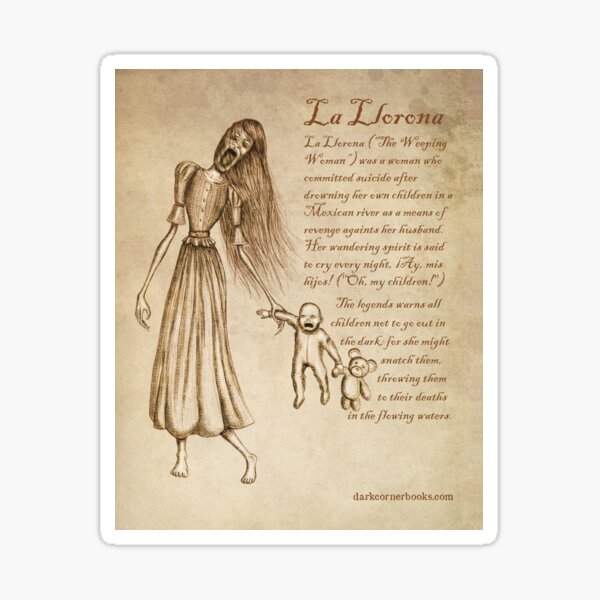 La llorona Pegatina