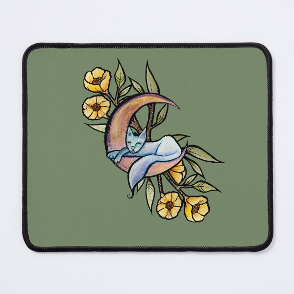 Item preview, Kitty Cat Garden Moon designed and sold by FrictionMaxxing.
