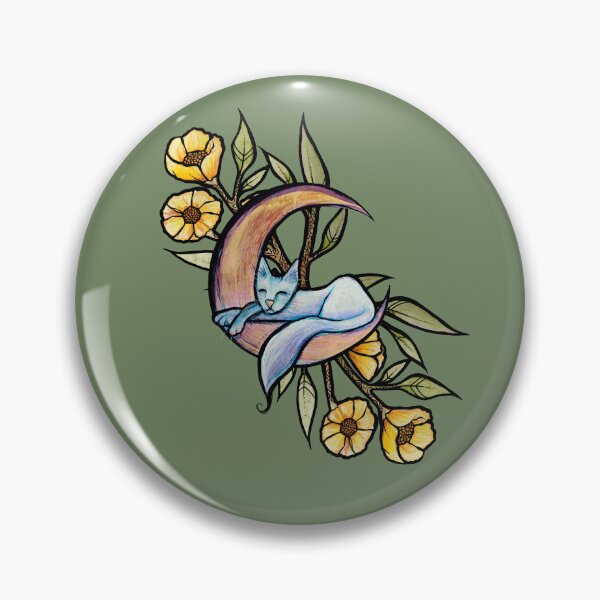 Item preview, Kitty Cat Garden Moon designed and sold by FrictionMaxxing.