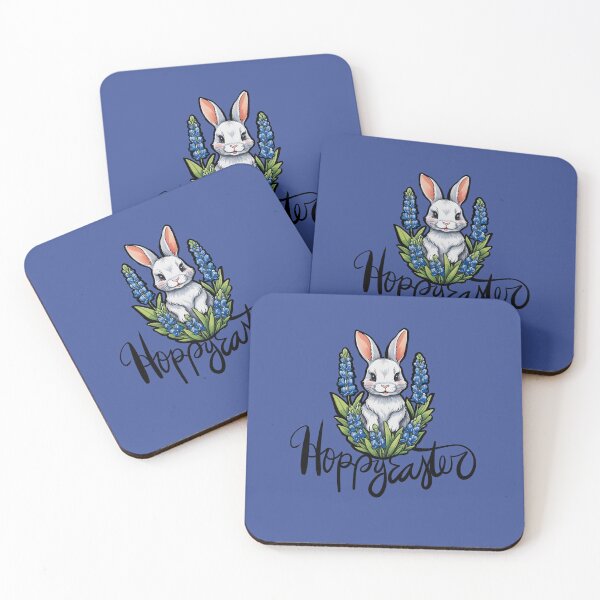 Item preview, Texas Bluebonnets Easter Bunny Rabbit designed and sold by FrictionMaxxing.