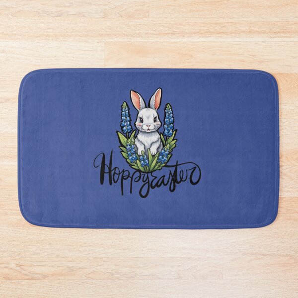 Item preview, Texas Bluebonnets Easter Bunny Rabbit designed and sold by FrictionMaxxing.