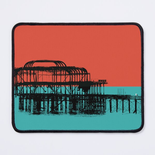 Item preview, Billy BRightOn on Brighton West Pier Pop Art  designed and sold by StudioFlea.