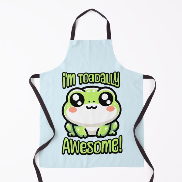 Item preview, I'm Toadally Awesome! Cute Toad Pun designed and sold by PMCreative.