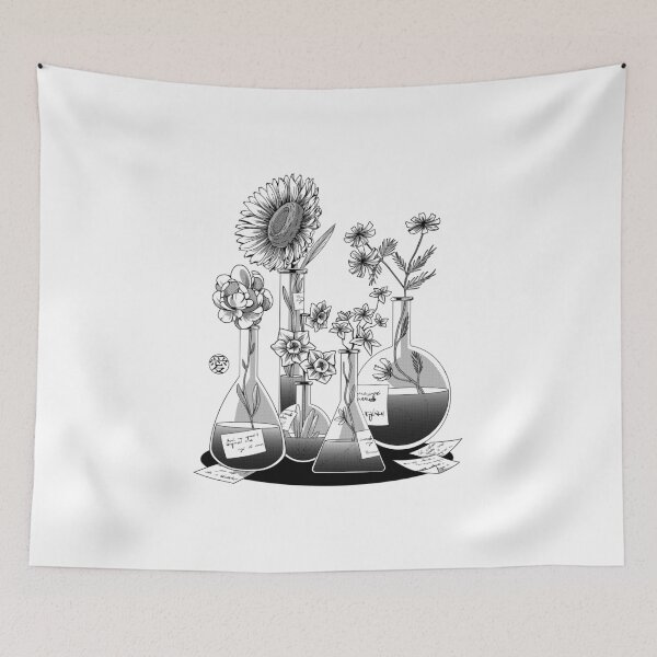 Item preview, Science Flower Glassware by Tobe Fonseca designed and sold by Tobe Fonseca®.