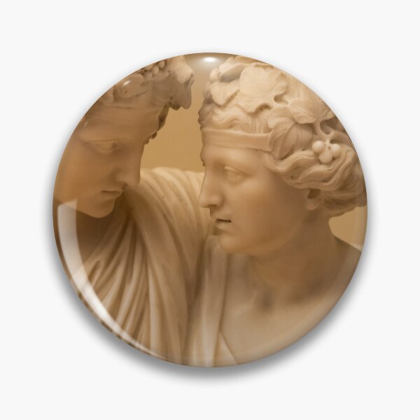 Item preview, Florence, Italy - Bacchus and Ariadne, by Francesco Carradori,  1777. Lovers statue, classic romantic sculpture. designed and sold by Paolo Modena Photography    -   Fine Italian Art.