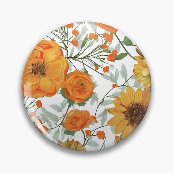 Item preview, Flor de naranja intrincada designed and sold by Printtplus.