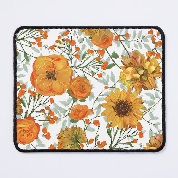 Item preview, Flor de naranja intrincada designed and sold by Printtplus.