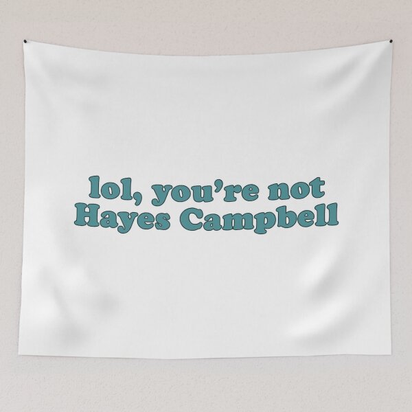 Item preview, Hayes Campbell You're Not designed and sold by baranskini.