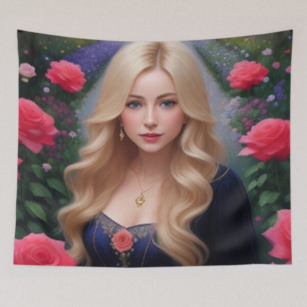 Item preview, Lady at the Magical Gardens designed and sold by TheDarkWardrobe.