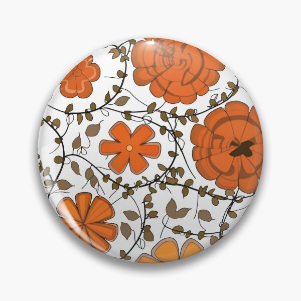 Item preview, Beautiful Orange Floral designed and sold by Printtplus.