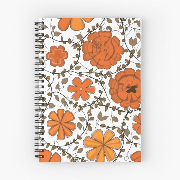 Item preview, Beautiful Orange Floral designed and sold by Printtplus.