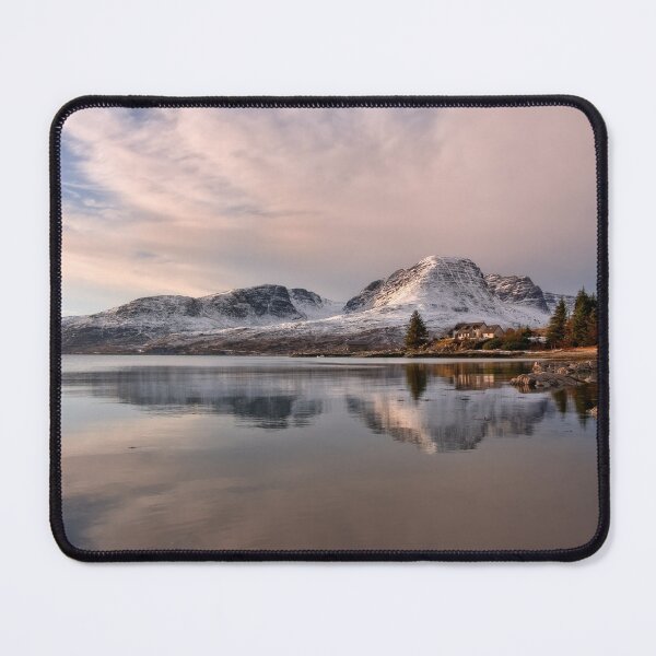 Item preview, Loch Kishorn Applecross Hills in Winter Scotland designed and sold by PhotosEcosse.