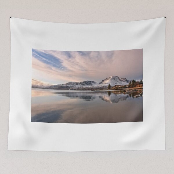 Item preview, Loch Kishorn Applecross Hills in Winter Scotland designed and sold by PhotosEcosse.