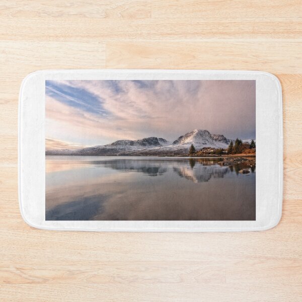 Item preview, Loch Kishorn Applecross Hills in Winter Scotland designed and sold by PhotosEcosse.