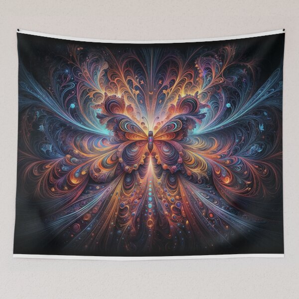Item preview, Butterfly fractal designed and sold by MagicBreeze.
