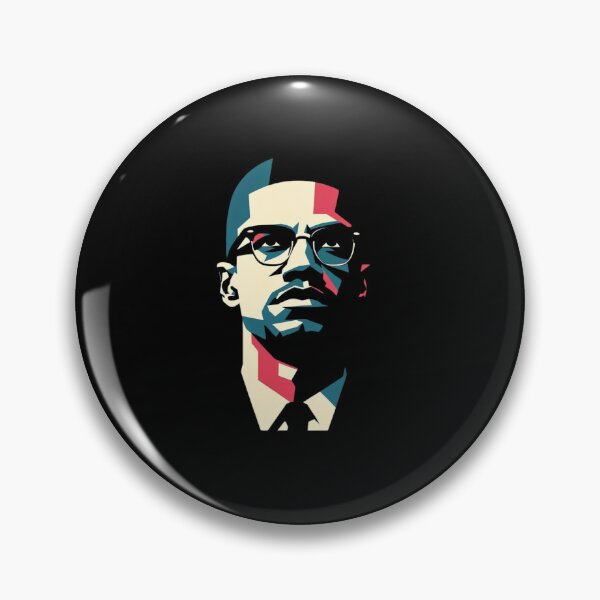 Item preview, Malcolm X Power Portrait: Unique T-shirt Design for Empowerment designed and sold by Gatsbird Design.