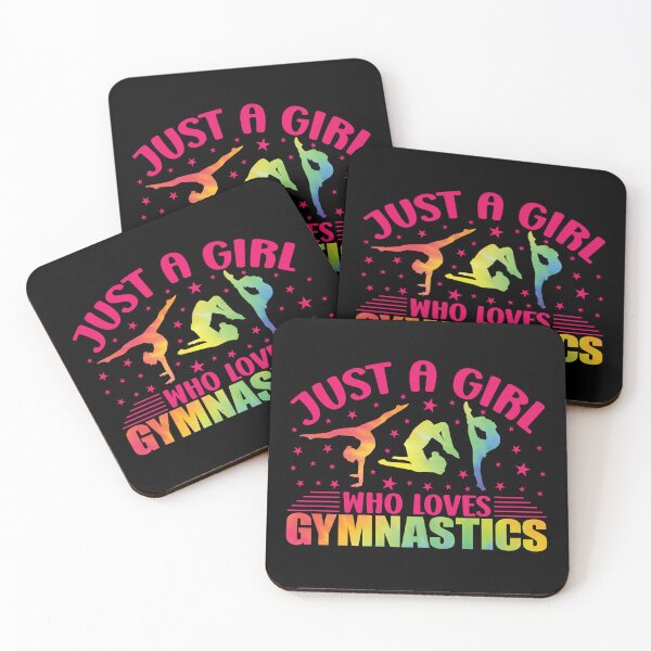 Item preview, Gymnastics Gymnast Just a Girl Who Loves Gymnastics designed and sold by Blok45.
