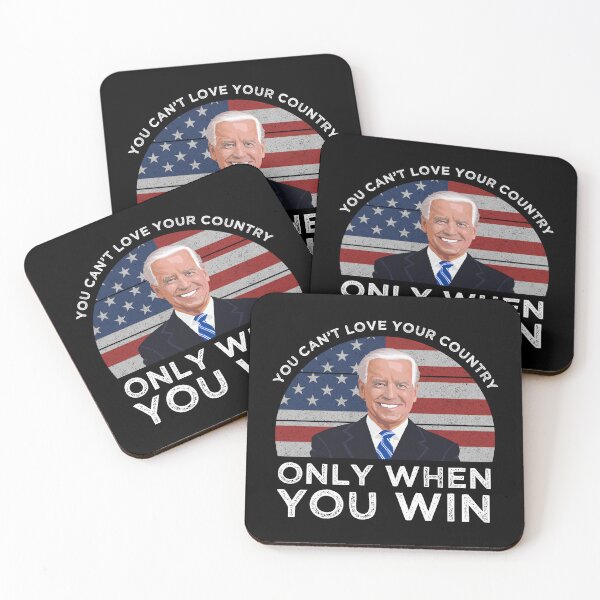 Item preview, You Can't Love Your Country Only When You Win designed and sold by Cat Lady Designs.