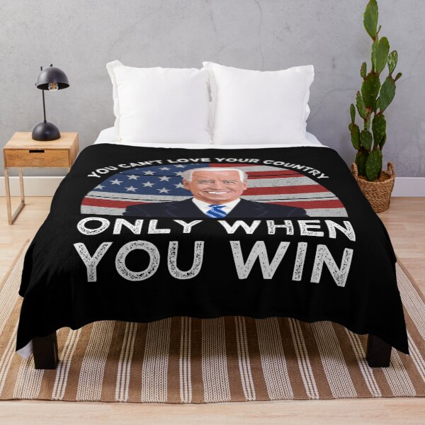 Item preview, You Can't Love Your Country Only When You Win designed and sold by Cat Lady Designs.