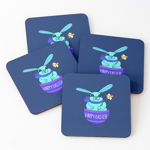 Item preview, Blue Easter Bunny designed and sold by ArthureCendre.