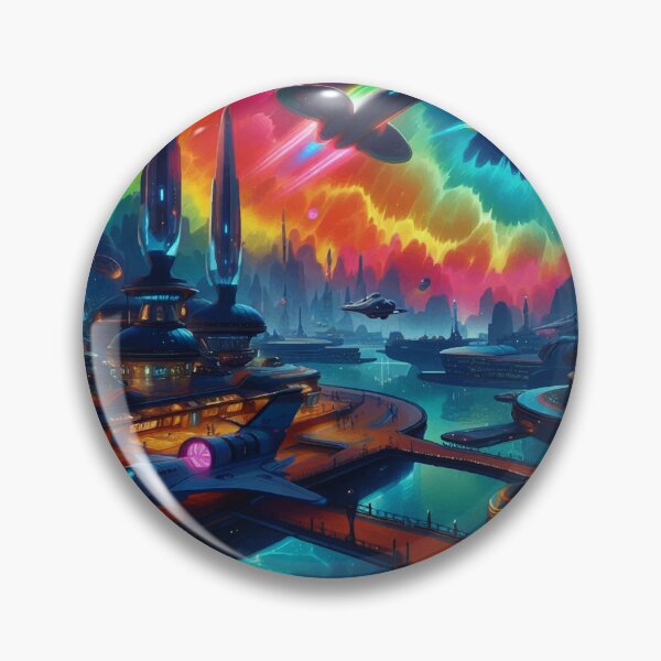 Item preview, Spaceport Docks #4 designed and sold by manbaito.