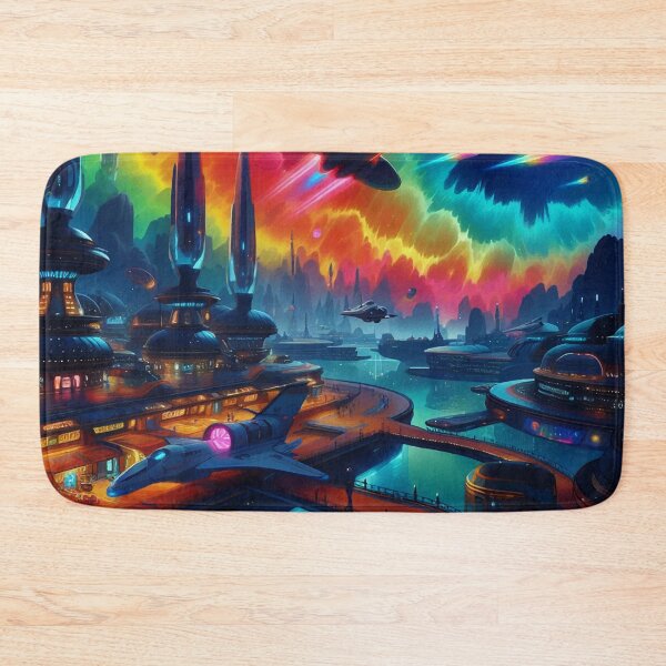 Item preview, Spaceport Docks #4 designed and sold by manbaito.