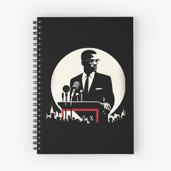 Item preview, Malcolm X Legendary Portrait: Unique T-shirt Design for Your Wardrobe! designed and sold by Gatsbird Design.