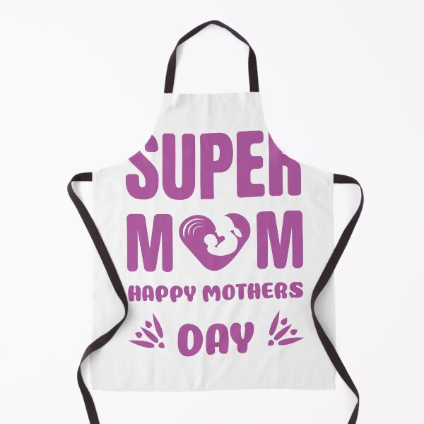 Item preview, Supermom Delight: Mother's Day Tee Design in Black, White & Pink - Grab it! designed and sold by HaweeWear.