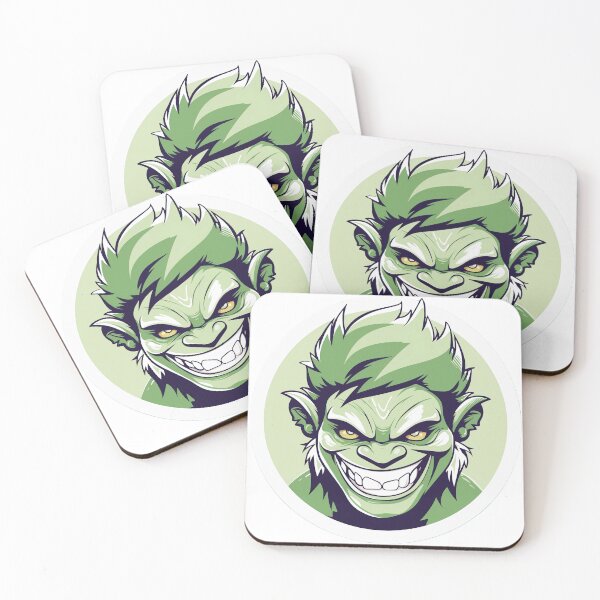 Item preview, Confronted by the Evil Orcish Smile designed and sold by GruumchsGoods.