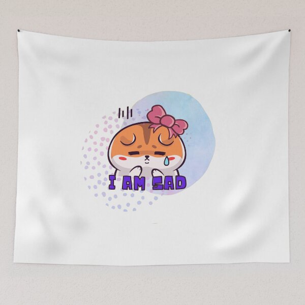 Item preview, Sad Hamster Funny Meme designed and sold by Kusza.