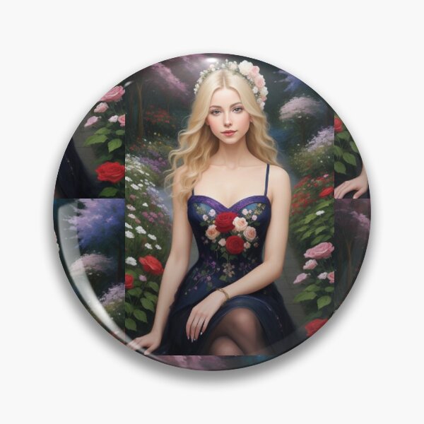 Item preview, Lady at the Magical Garden designed and sold by TheDarkWardrobe.