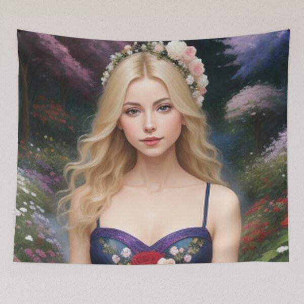 Item preview, Lady at the Magical Garden designed and sold by TheDarkWardrobe.