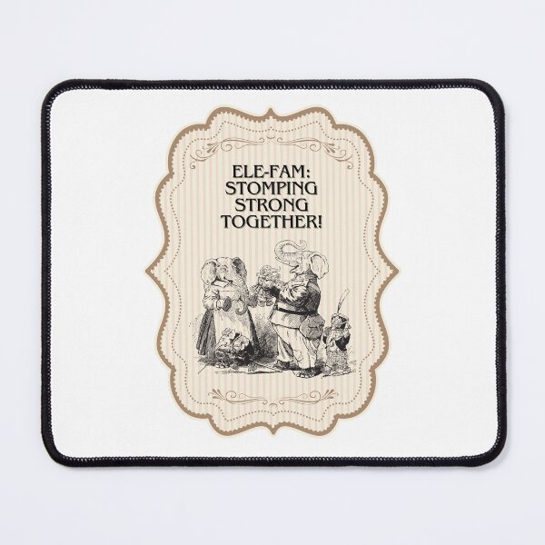 Item preview, Vintage Elephant Family Elegance designed and sold by GorinART.