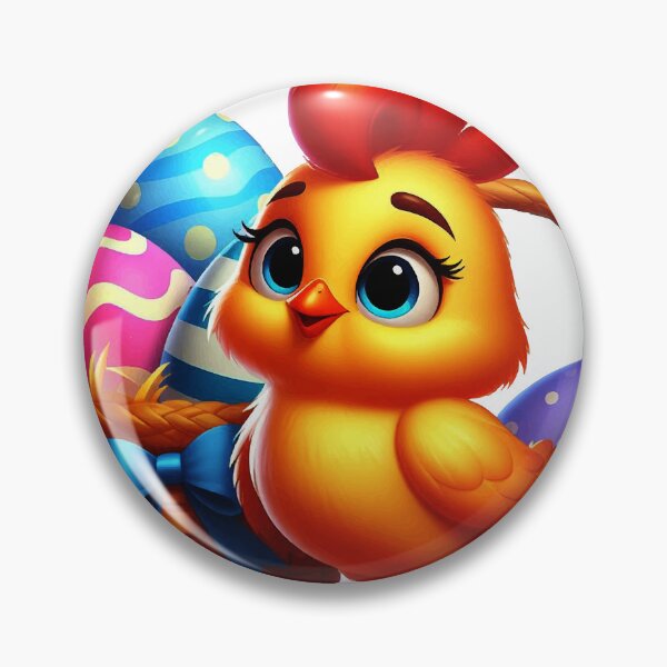 Item preview, Cute Easter Chicken designed and sold by manbaito.