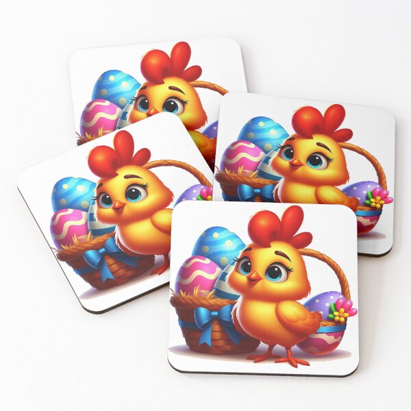 Item preview, Cute Easter Chicken designed and sold by manbaito.