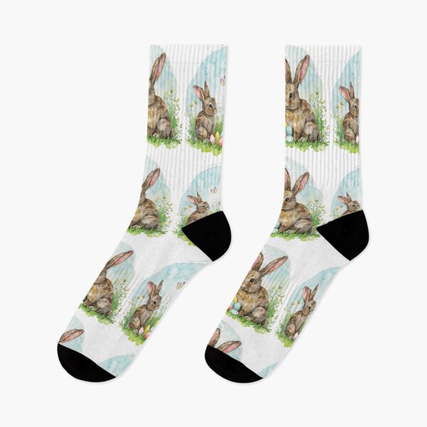 Item preview, Easter Bunnies Spring Scene designed and sold by thegirlyshoppe.