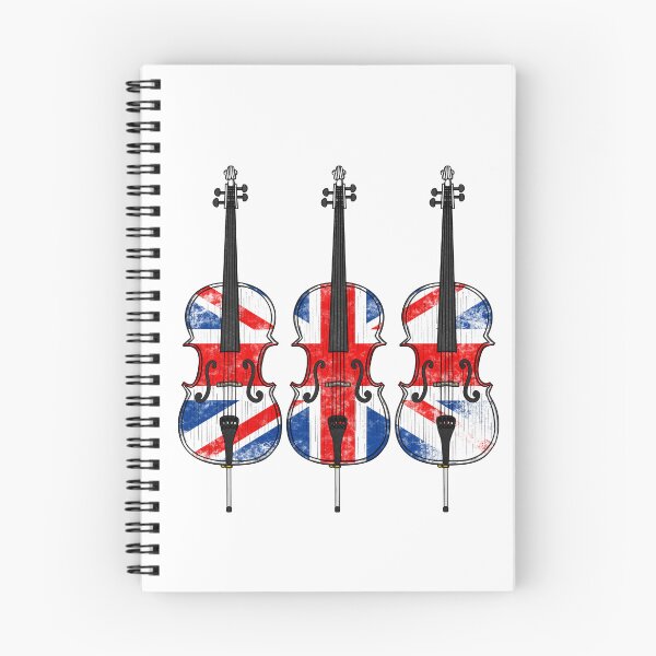 Item preview, Cello UK Flag Cellist String Player British Musician designed and sold by doodlerob.