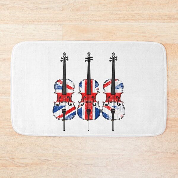 Item preview, Cello UK Flag Cellist String Player British Musician designed and sold by doodlerob.