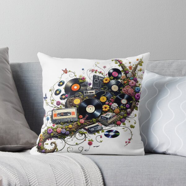Item preview, Melodies of Nature: Vintage Music Items with Vines and Butterflies designed and sold by ZipperDragon88.