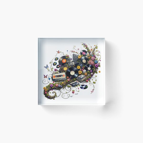 Item preview, Melodies of Nature: Vintage Music Items with Vines and Butterflies designed and sold by ZipperDragon88.