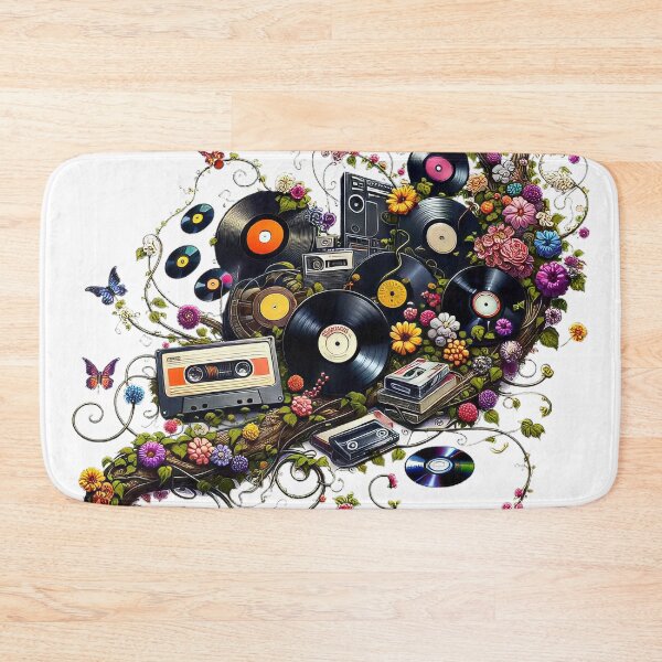 Item preview, Melodies of Nature: Vintage Music Items with Vines and Butterflies designed and sold by ZipperDragon88.