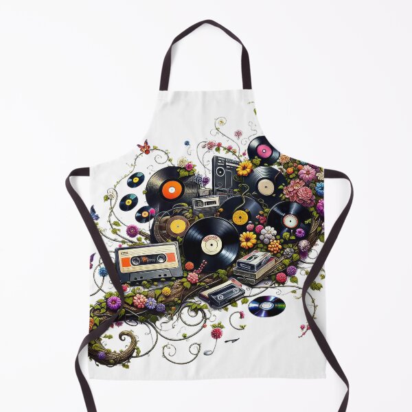 Item preview, Melodies of Nature: Vintage Music Items with Vines and Butterflies designed and sold by ZipperDragon88.