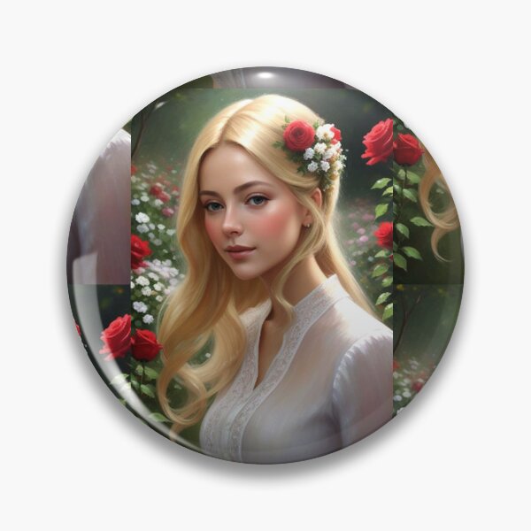 Item preview, Beautiful Lady at the Magic Gardens designed and sold by TheDarkWardrobe.