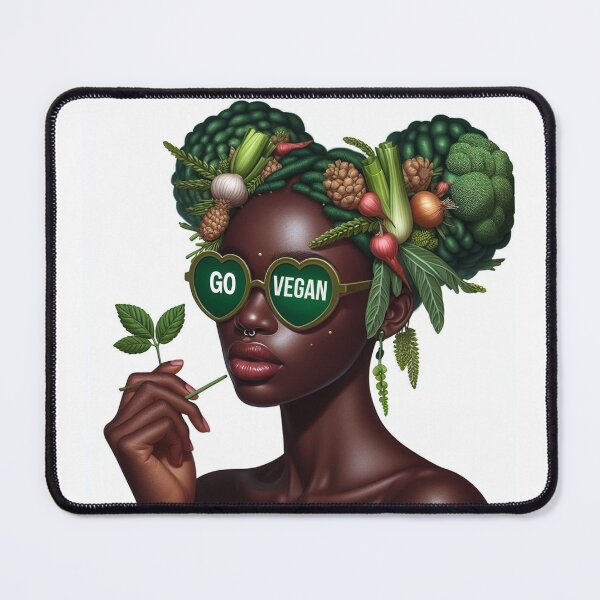 Item preview, Go Vegan (version I) designed and sold by desAIgns by Rosa.