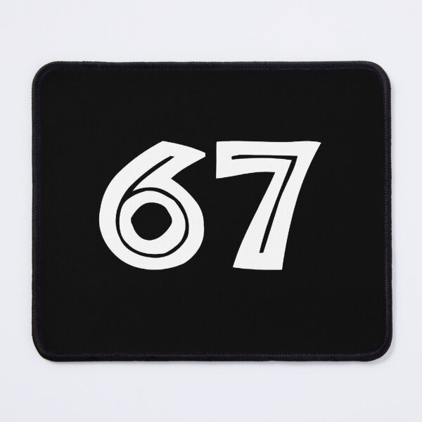 Item preview, 67, sixty-seven, white, tribal, african designed and sold by Numbers-Art.