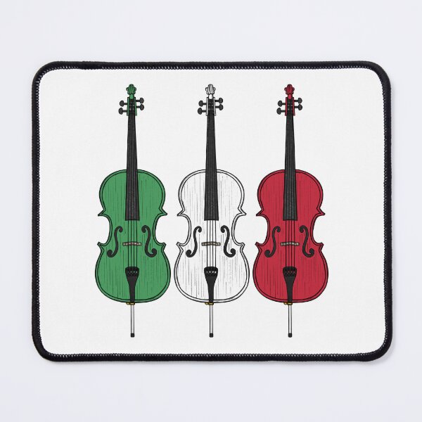 Item preview, Cello Italian Flag Cellist String Musician Italy designed and sold by doodlerob.