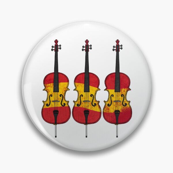 Item preview, Cello Spanish Flag Cellist String Musician Spain designed and sold by doodlerob.