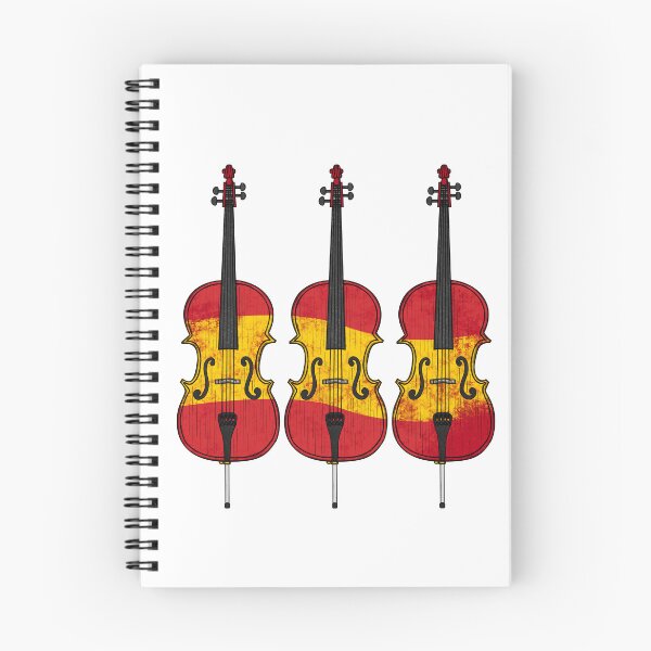 Item preview, Cello Spanish Flag Cellist String Musician Spain designed and sold by doodlerob.
